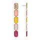 Alina Abegg Maxi Rainbow Pfefferminz earrings